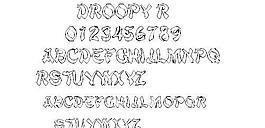 DROOPY 英文字體下載