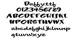 Daffy 英文字體下載