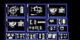 清水池總布置設計平面圖