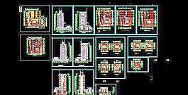 高層商務(wù)大型豪華建筑設(shè)計(jì)圖