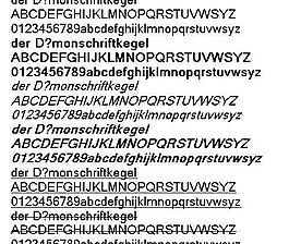 der Dmonschriftkegel 英文字體下載