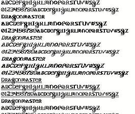 Dragonmaster 英文字體下載