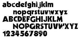 DecaDe 英文字體下載