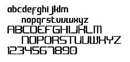 Digital 英文字體下載