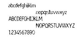 Dodgenburn 英文字體下載