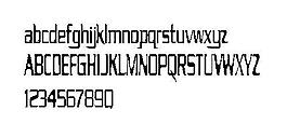 Drecknocratica 英文字體下載
