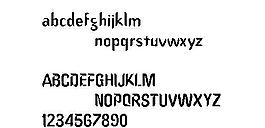 DANCESSK 英文字體下載