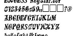 EXCESS 英文字體下載