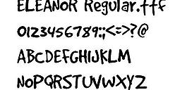 ELEANOR 英文字體下載