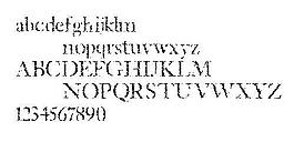 Etched 英文字體下載