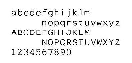 Elronetmonospace 英文字體下載