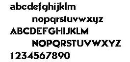 Epicgothic 英文字體下載