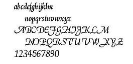 ELGar 英文字體下載