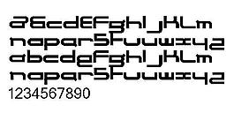 ELECTRANce 英文字體下載
