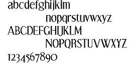 Effantique 英文字體下載