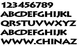 FRONT 英文字體下載
