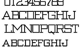 FORCES 英文字體下載