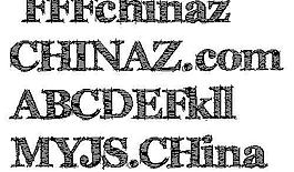 fff_tusj 英文字體下載