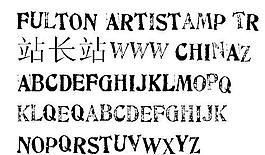 Fulton Artistamp 英文字體下載