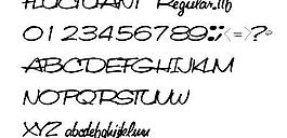 FLUCTUANT 英文字體下載