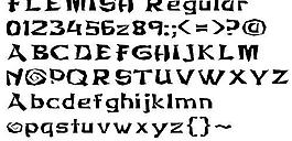 FLEMISH 英文字體下載