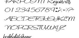 FARPOINT 英文字体下载