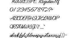 FUTURETYPE 英文字体下载