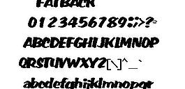 FATBACK 英文字體下載