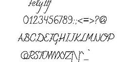 Fely 英文字體下載