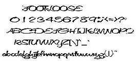 FOOTLOOSE 英文字體下載