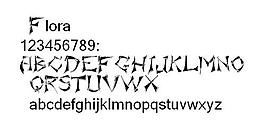 Floralis 英文字體下載