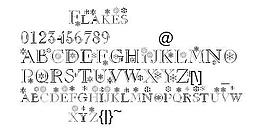 Flakes 英文字體下載