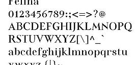 Felina 英文字體下載