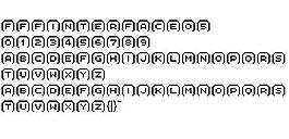 FFFInterface05 英文字體下載