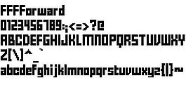FFFForward 英文字體下載