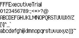 FFFExecutiveTrial 英文字體下載