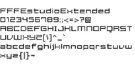 FFFEstudioExtended 英文字體下載