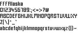 FFFAlaska 英文字體下載