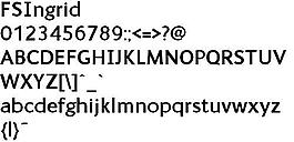 FSIngrid 英文字體下載
