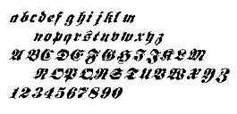 Frakt 英文字體下載