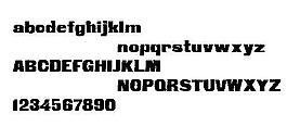 Fettesteinschrift 英文字體下載