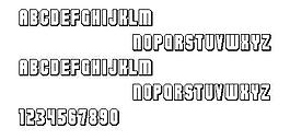 Flashbackv3 英文字體下載