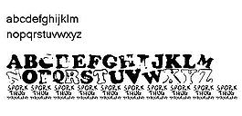 Fridgemagnets 英文字体下载