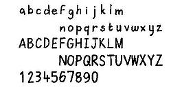 Feltpen 英文字體下載