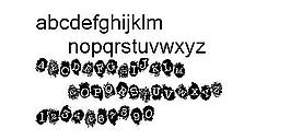 Fingerprints inside 英文字體下載