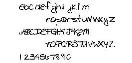 Freckles 英文字體下載