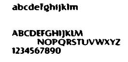 Fast99 英文字體下載