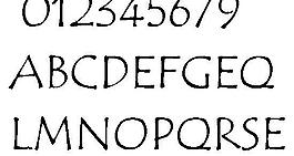 GREGORY 英文字體下載