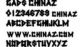 GADS 英文字體下載