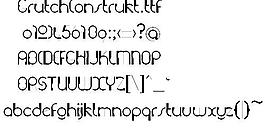 GrutchConstrukt 英文字體下載